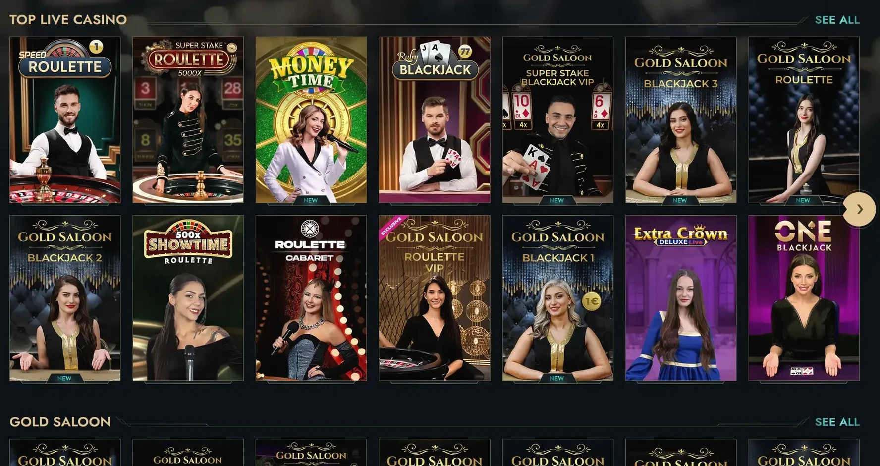 Felixspin Mobile App Casino Spiele Übersicht